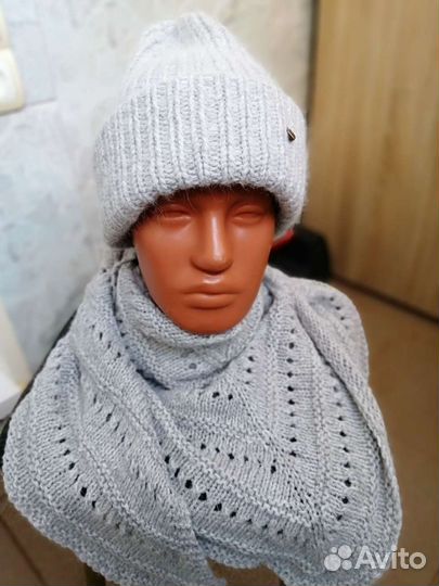 Комплект шапка и бактус