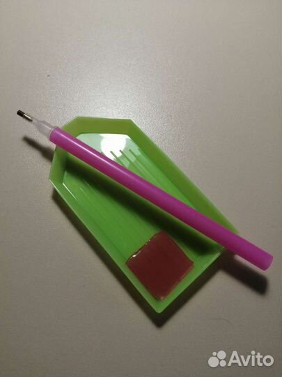 Лоток для страз, стилус