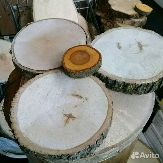 Спилы для декора