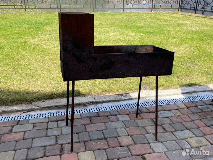 Мангалы и печь под казан