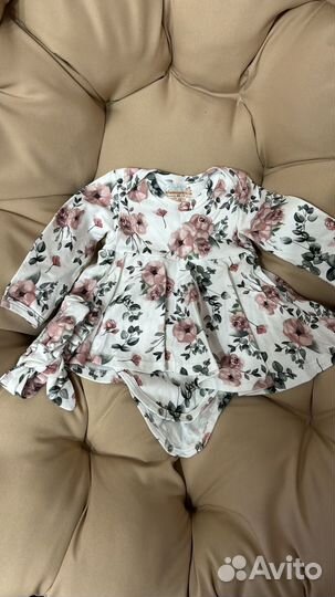 Комплект платье боди с повязкой