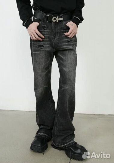 Jaded london джинсы клеш