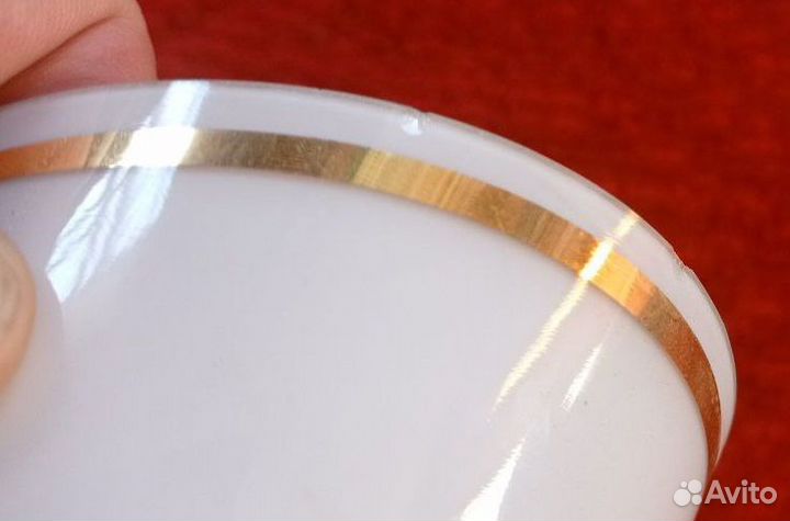 Плафон с золотой каемочкой