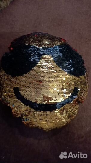 Мягкая игрушка подушка котик