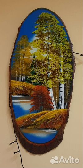 Панно из дерева