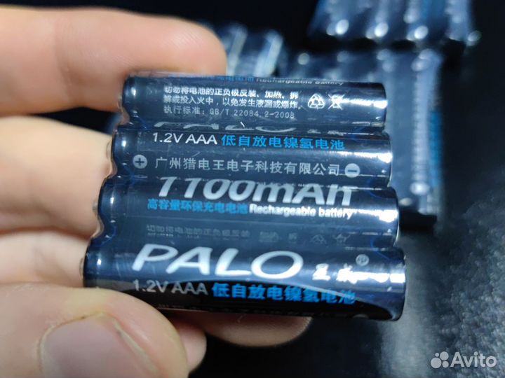Аккумуляторы aaa, 1100mah