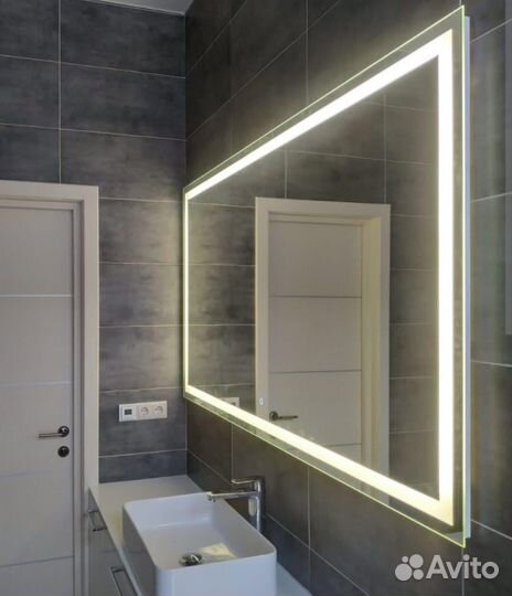 Зеркала с фронтальной подсветкой (на лицо)