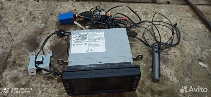 2 din Магнитола j04, митсубиси аутлендер комплект