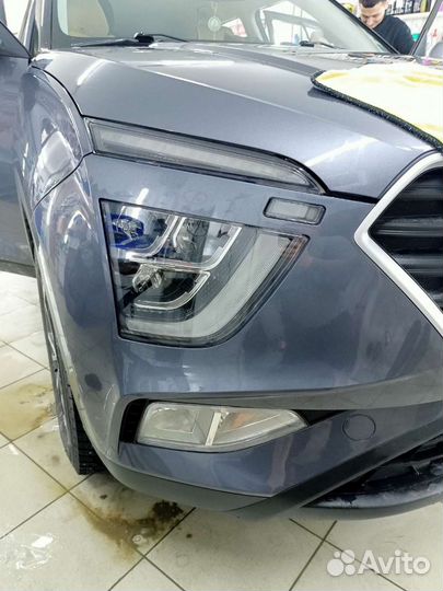 Оклейка авто полеуританом (бронипленка )