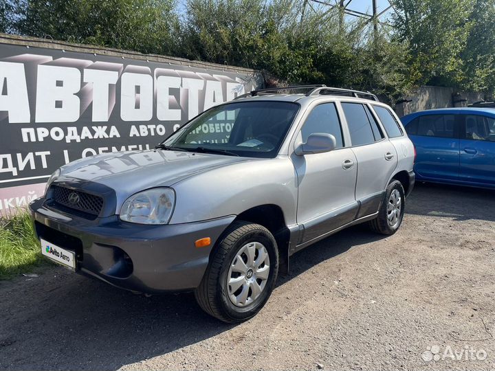 Hyundai Santa Fe 2.4 МТ, 2003, 232 000 км