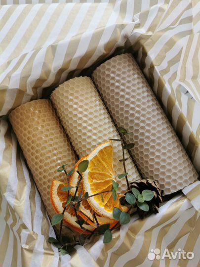 Свечи из вощины