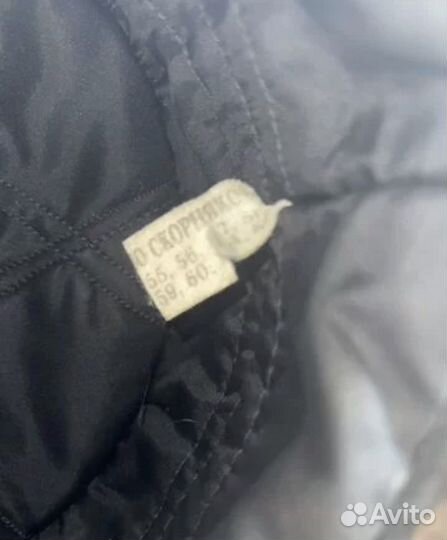 Норковая шапка мужская большой размер