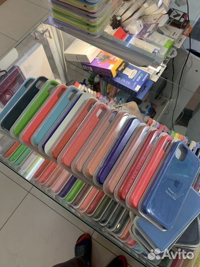 Чехлы на iPhone silicone case под оригинал