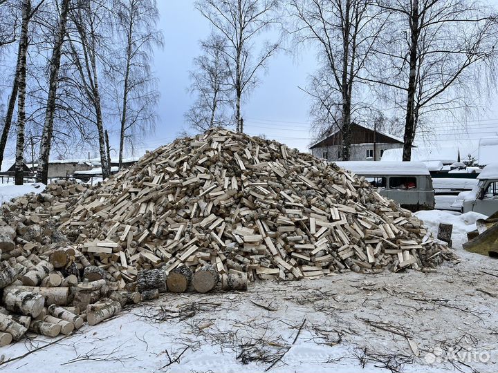 Дрова колотые