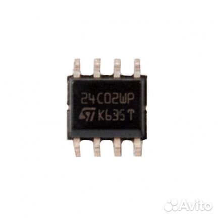 Микросхема 24C02WP SOP-8 с разбора 24C02WP, б/у