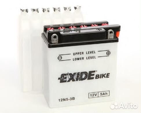 Exide 12N5-3B аккумуляторная батарея евро 5Ah