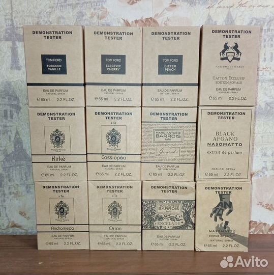 Духи тестеры мужские женские унисекс 65 мл