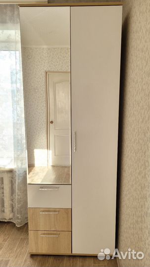Шкаф распашной с зеркалом