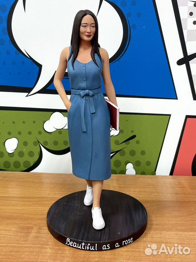 Фигурка портретная по фото. Печать на 3D-принтере