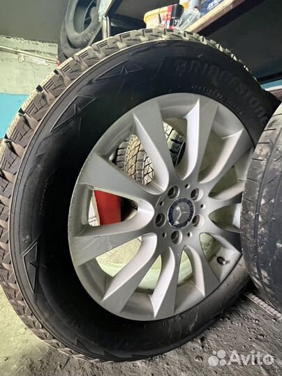 Колеса на mercedes r18 зимние