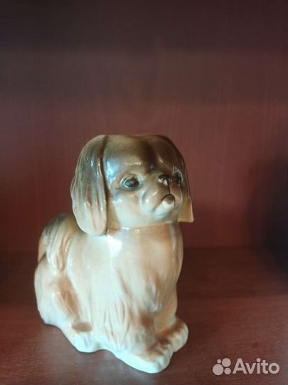 Статуэтка собака,гагара фарфор