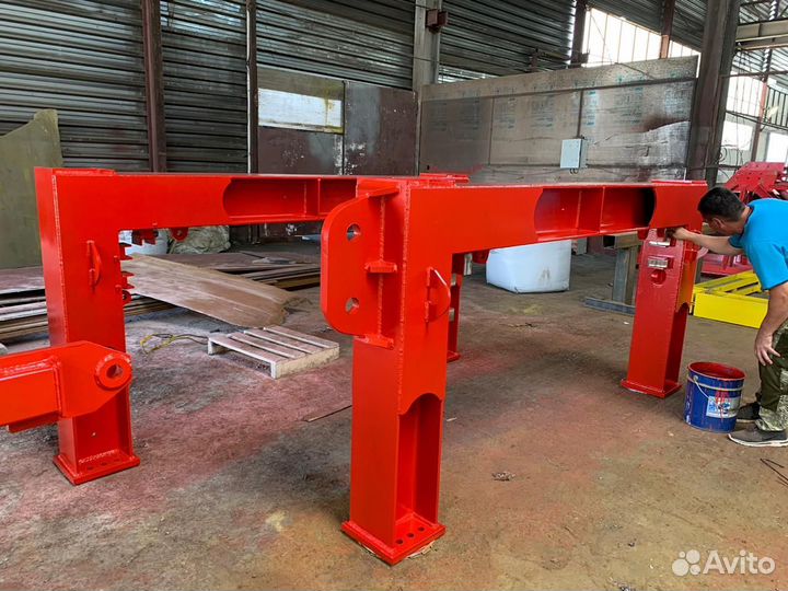 Охватывающая рама башенного крана