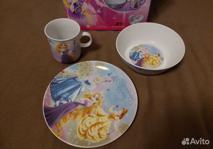 Набор детской посуды Disney