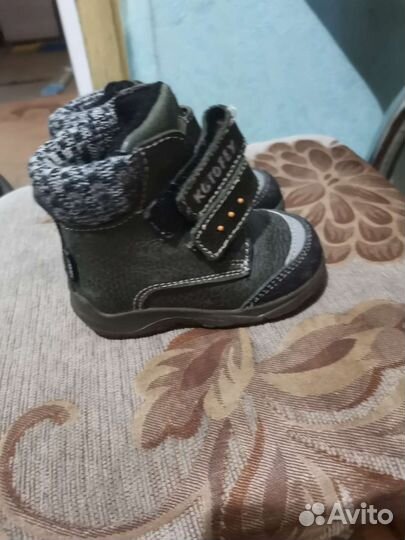 Ботиночки утеплённые 19 размер