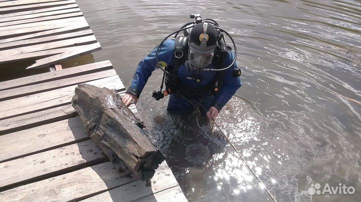 Водолазные работы, услуги водолазов, поиск