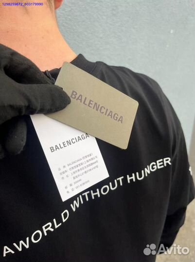 Лонгслив Balenciaga чёрный (Арт.79363)