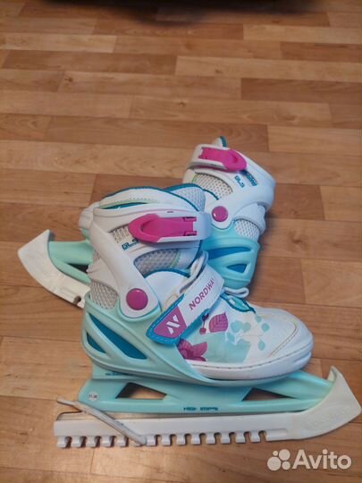 Коньки детские раздвижные