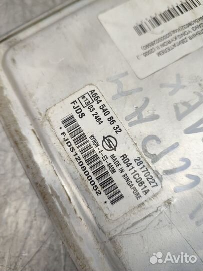 Блок управления двигателем Ssang Yong Kyron 2