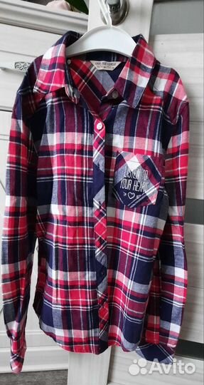 Рубашка на девочку