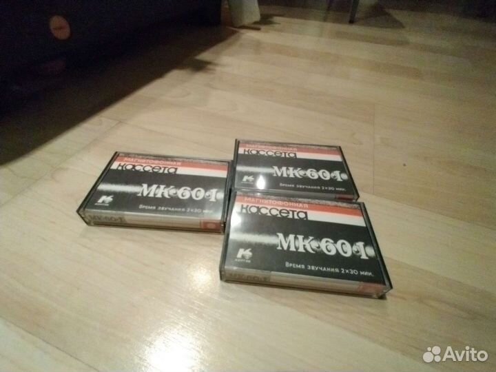 Магнитофонная кассета мк 60-1