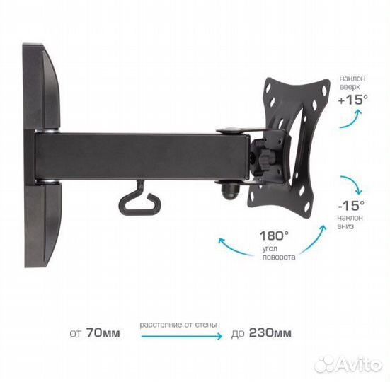 Кронштейн для телевизора Trento-2 Установка