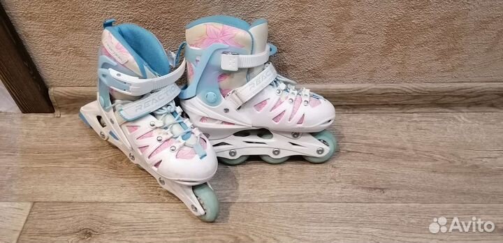 Роликовые коньки детские раздвижные