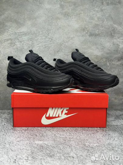 Кроссовки Nike Air max 97 Женские (Черные)