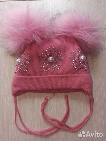 Шапка зимняя детская