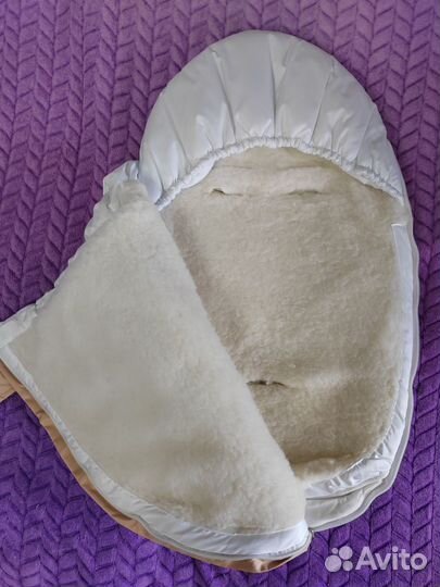 Конверт для новорожденных зимний