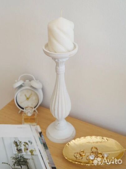 Гипсовые кашпо, подсвечники zara, аромасвечи