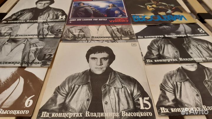 Виниловые пластинки высоцкого