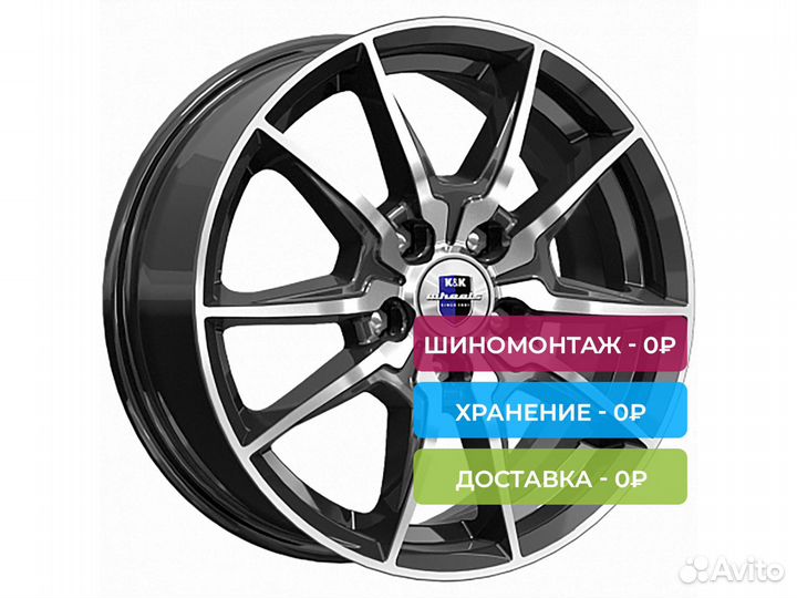 R16 5x114,3 6,5J ET38 D67,1 К&К Адамар (кс886-02)