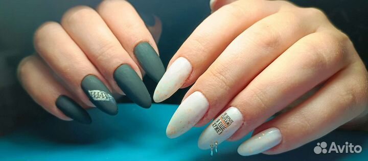 Маникюр с покрытием гель-лаком