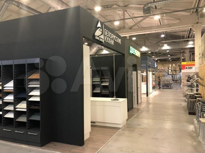 Торговый павильон внутри торгового центра, 40 м²