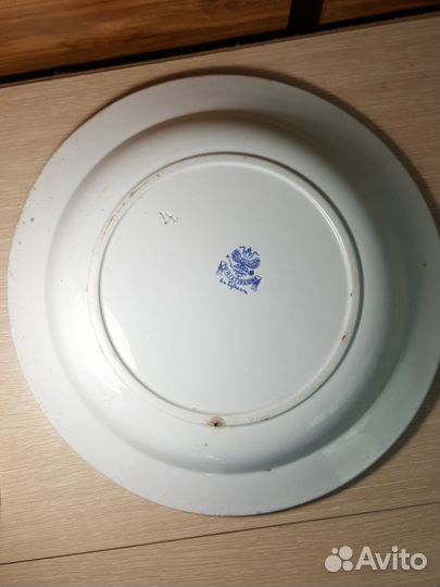 Старинные блюда и тарелки М.С.Кузнецова