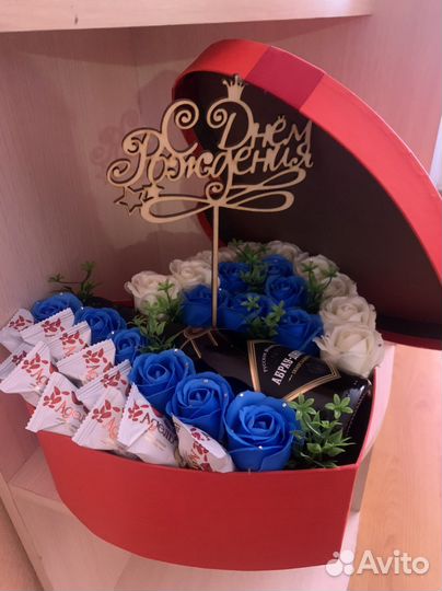 Мыльные букеты с шарами