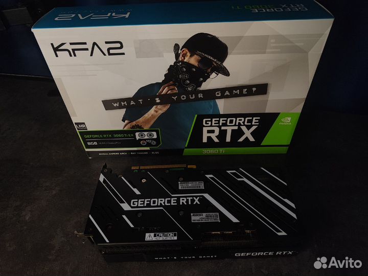 Видеокарта RTX 3060ti KFA2
