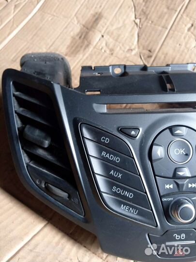 Ford fiesta mk6 магнитола штатная