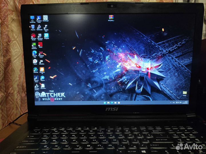 Игровой ноутбук msi 17.3 дюйма