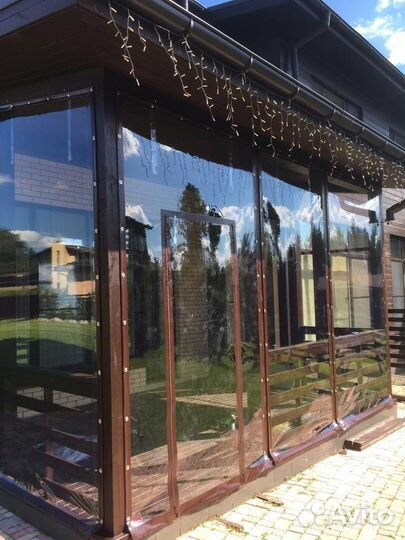 Мягкие гибкие окна из пленки под ключ